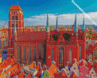 kosciol mariacki gdansk scaled diamond paintings