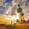 kuwait towers diamond painting