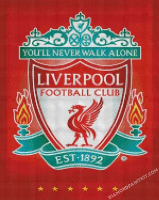 liverpool fc crest diamond paintings