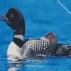 loons bird diamond paintings