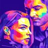 lucifer and chloe pop art diamond paintings