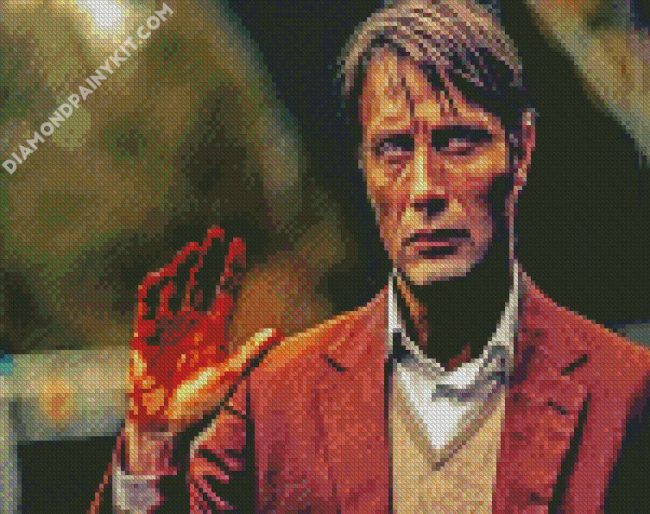 mads mikkelsen hannibal lecter diamond paintings