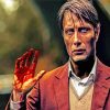 mads mikkelsen hannibal lecter diamond painting