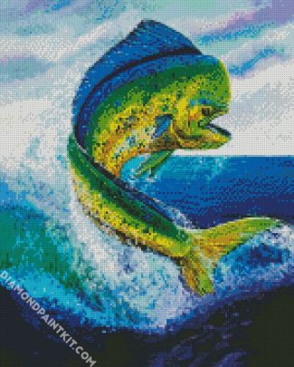 mahi mahi fish diamond paintings