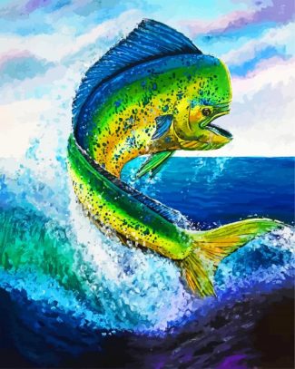 mahi mahi fish diamond paintings