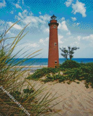 michigan Little Sable Point Lighthouse diamond paintings