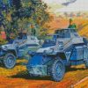 millitary panzers diamond paintings