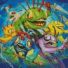 murloc warcraft diamond paintings