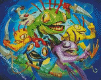 murloc warcraft diamond paintings