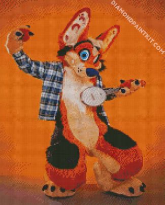 musician Fursuit diamond paintings