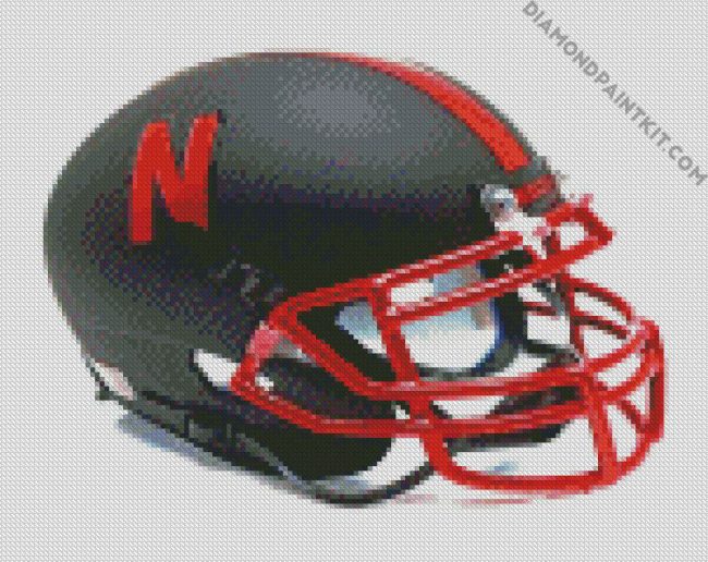 nebraska helmet diamond paintings