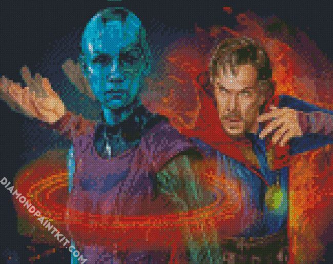 Nebula And Dr Strange diamond paintings