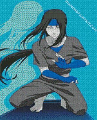 neji from naruto diamond paintings