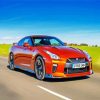 orange gtr diamond paintings