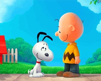 peanuts charlie brown snoopy diamond paintings