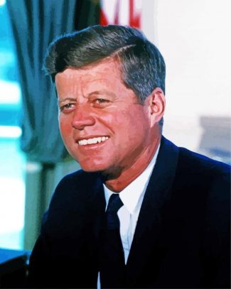 president Kennedy diamond painting