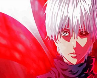 red eye sasaki haise tokyo ghoul diamond painting