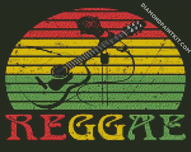 reggae Music Poster diamond paintings