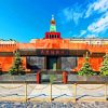 russia moscow Lenin s Mausoleum at Red Square diamond paintings