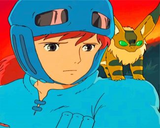 sad Nausicaa diamond painting