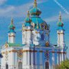 saint andrew s church Kiev ukraine diamond paintings