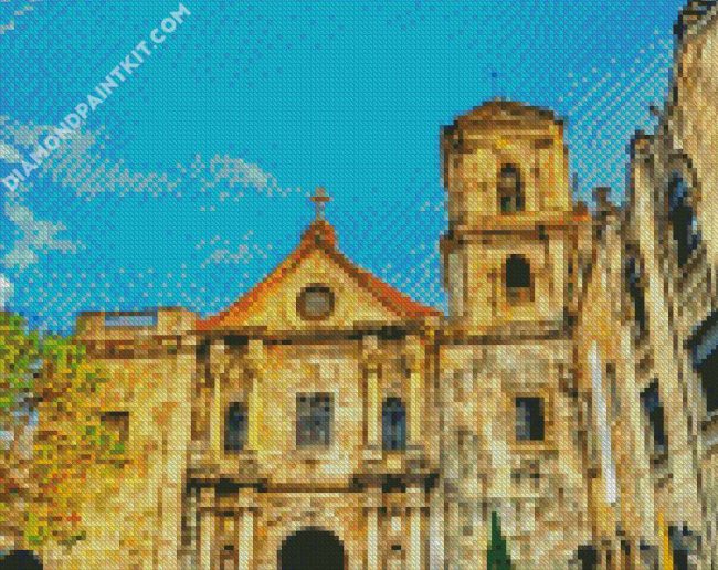 san agustin church manila diamond paintings