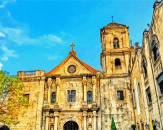 san agustin church manila diamond paintings