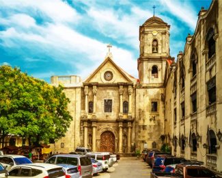 san agustin church manila the capital diamond paintings