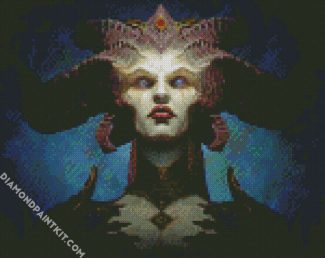 scary Lilith diamond paintings