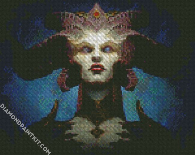 scary Lilith diamond paintings