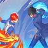 shoto todoroki and dabi diamond painting