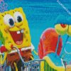 spongbob and gary diamond paintings