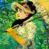 spring woman by manet diamond paintings