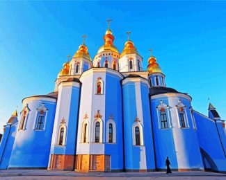 st michael s golden domed monastery kiev diamond paintings