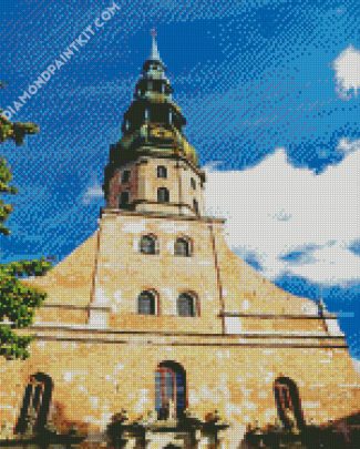 st peter s church latvia diamond paintings