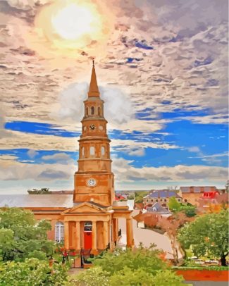 st philips church South Carolina diamond painting