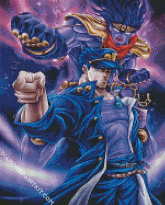 star platinum jotaro kujo diamond paintings