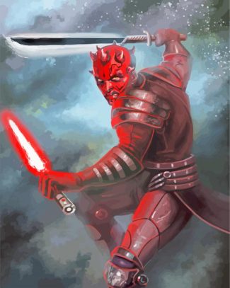 star wars Darth Maul diamond paintings