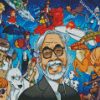 studio ghibli Hayao Miyazaki diamond paintings