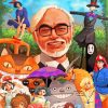 studio ghibli characters and Hayao Miyazaki diamond paintings