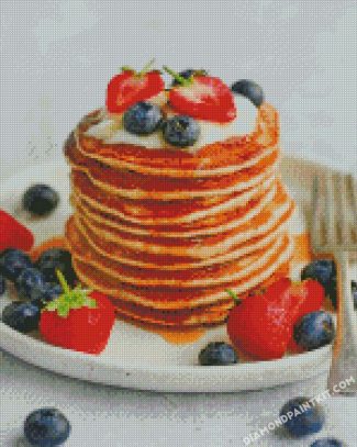 tasty pancakes diamond paintings