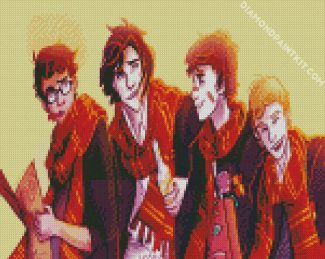 the Marauders illustration diamond paintings