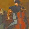 the cellist Art diamond painting