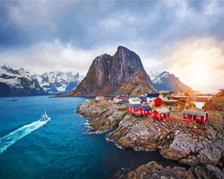 the lofoten islands diamond painting