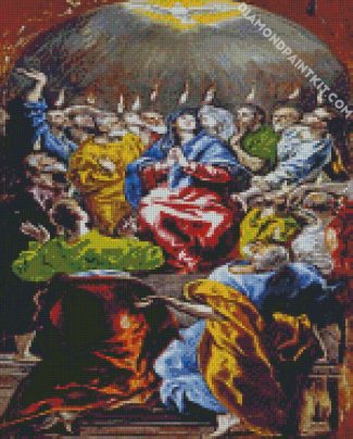 the pentecost el greco diamond paintings