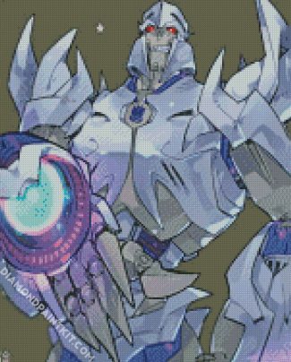 transformers prime megatron diamond paintings