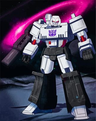 transformers prime megatron diamond paintings