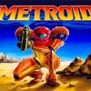 video game Metroid diamond painting