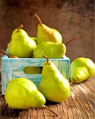 vintage pears diamond painting