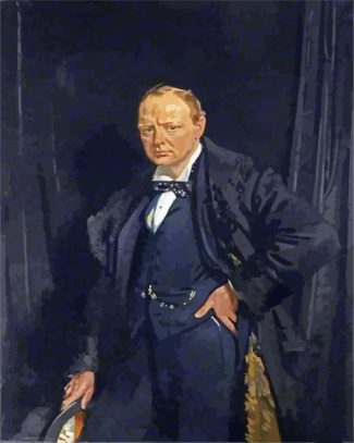 winston churchill Prime Minister diamond painting